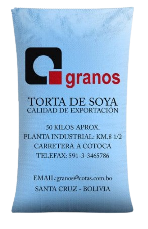 Torta de Soya - Granos Celeste